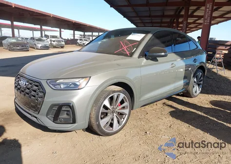 2023 Audi Sq5 Sportback Premium Plus Tfsi Quattro Tiptronic z USA, uszkodzony, nr VIN WA124AFY3P2118648